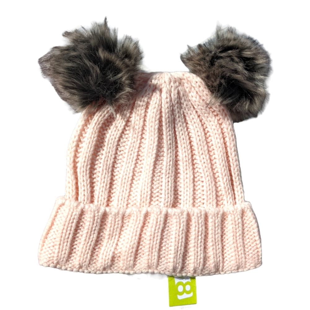 Crazy 8 12-24m Pink PomPom Beanie